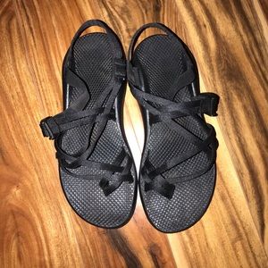 Strappy Black Chacos